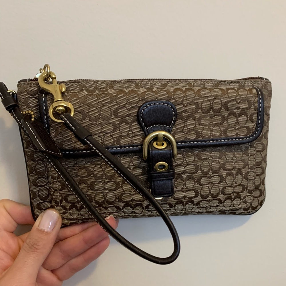 Coach wristlet